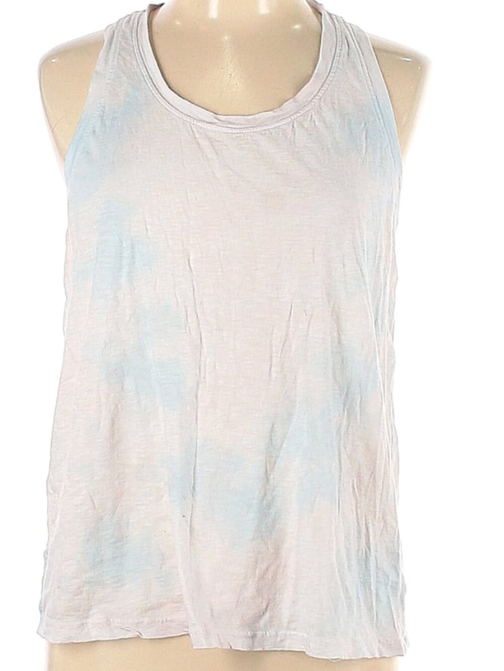 Sundry Racer back Tie Dye Cotton Tank top Size Lg (3)  Good Condition